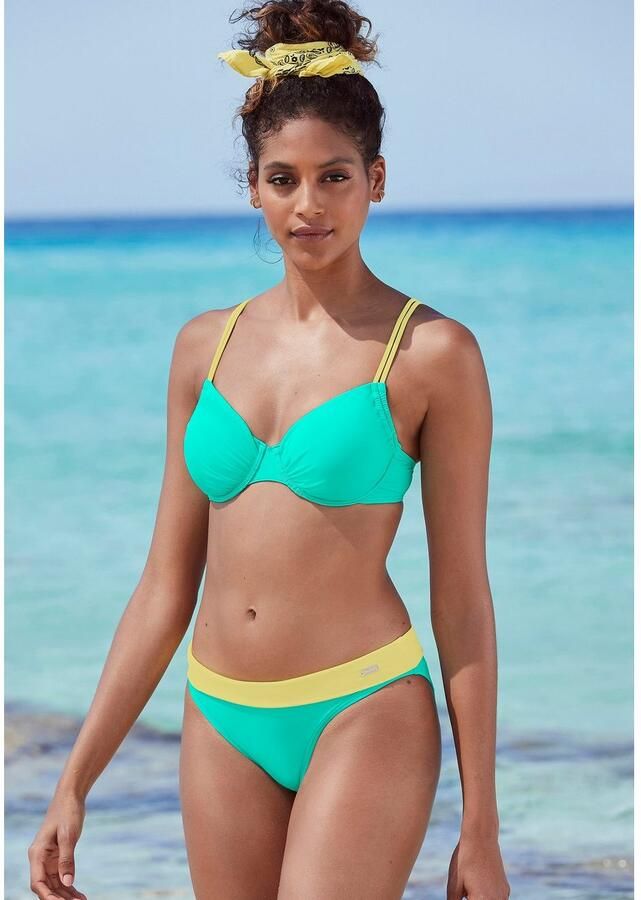 Venice Beach Bikinibroekje ANNA met contrastkleurige band - Foto 2