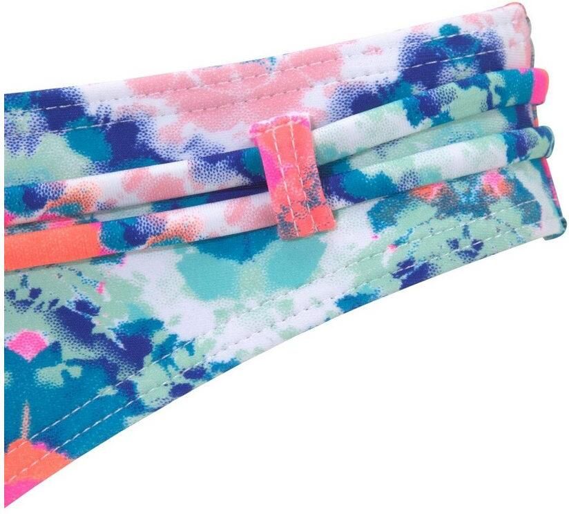 Venice Beach triangel bikinitop met all over print blauw roze - Foto 4