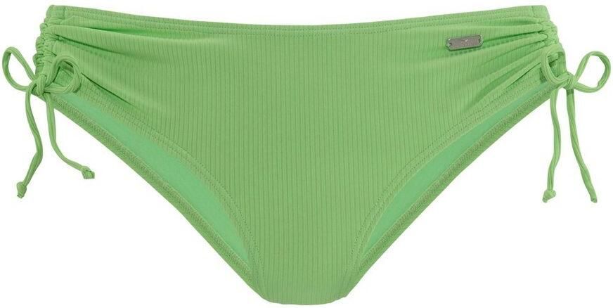 Venice Beach Bikinibroekje Lucky van geribbelde structuurstof - Foto 4