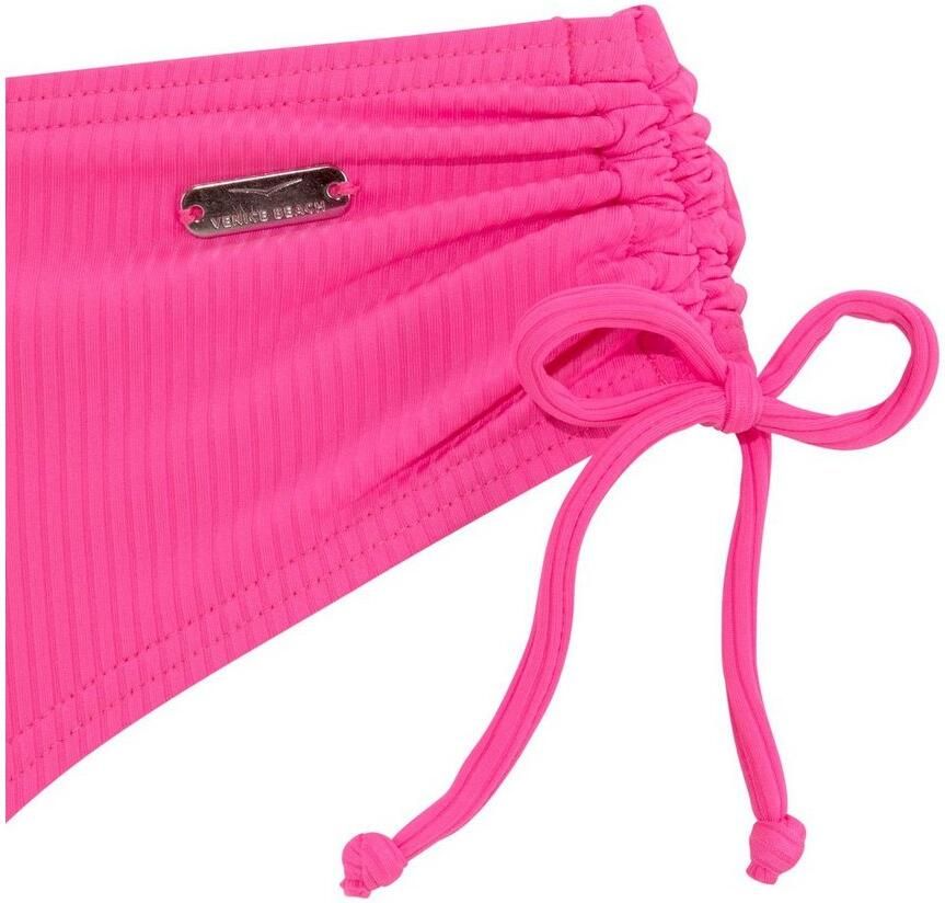 Venice Beach Bikinibroekje Lucky van geribbelde structuurstof