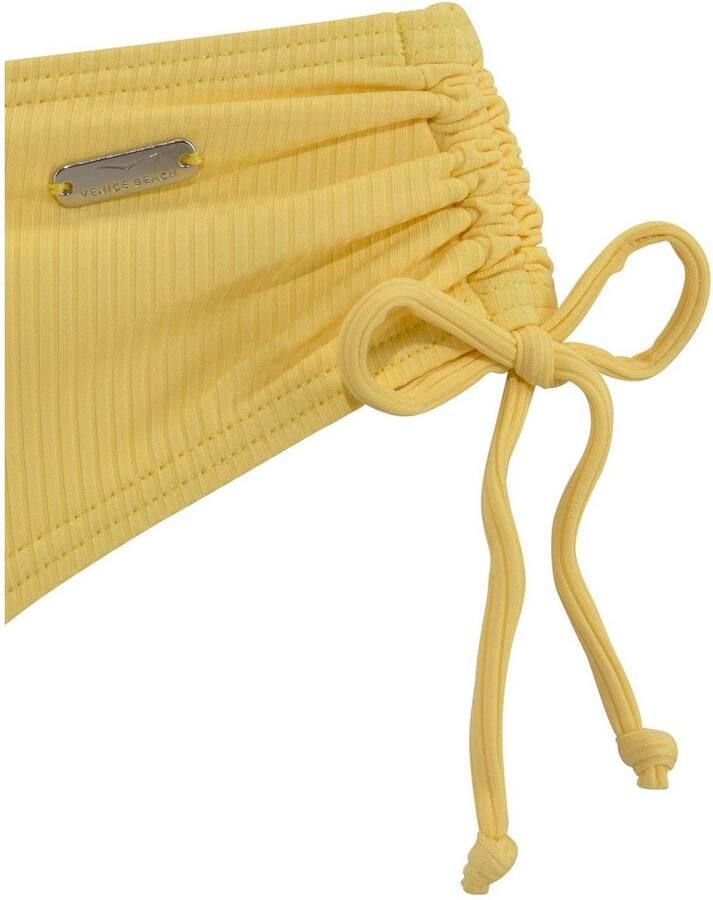 Venice Beach Bandeau-bikinitop Lucky van geribbelde structuurstof - Foto 2