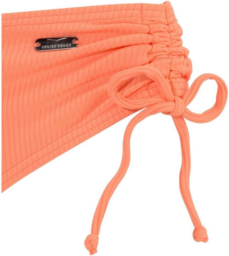 Venice Beach Bikinibroekje Lucky van geribbelde structuurstof