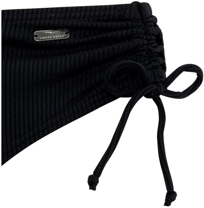 Venice Beach Bandeau-bikinitop Lucky van geribbelde structuurstof