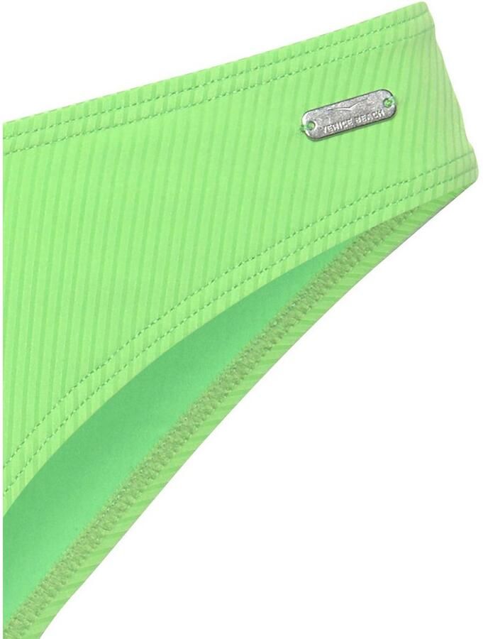 Venice Beach Bustierbikinitop Lucky van geribbelde structuurstof