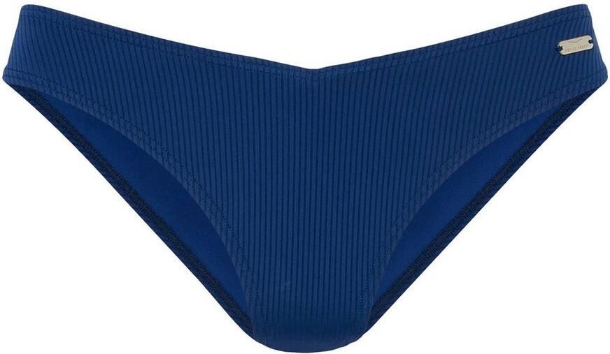 Venice Beach Triangel-bikinitop Lucky van geribbelde structuurstof - Foto 4