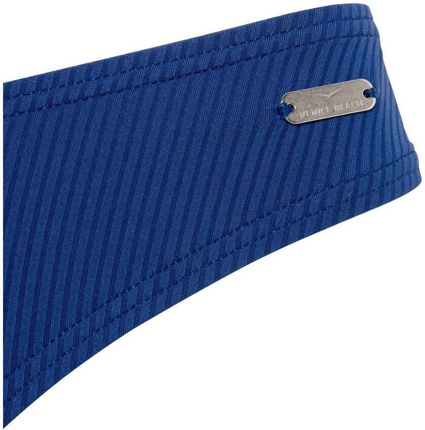 Venice Beach Triangel-bikinitop Lucky van geribbelde structuurstof