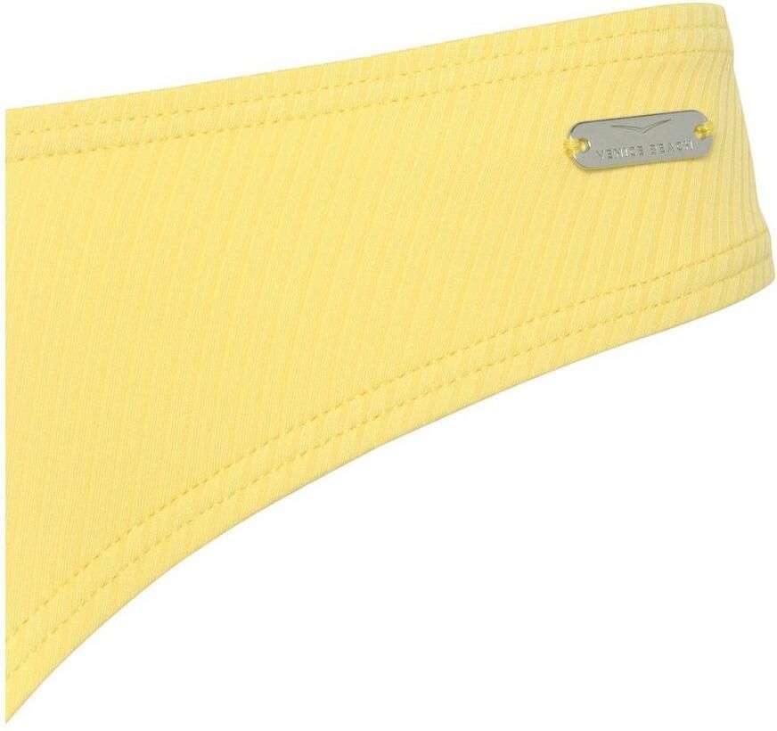 Venice Beach Bikinibroekje Lucky van geribbelde structuurstof