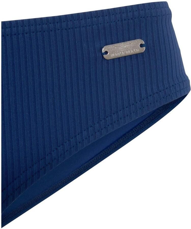 Venice Beach Beugelbikinitop Lucky van geribbelde structuurstof