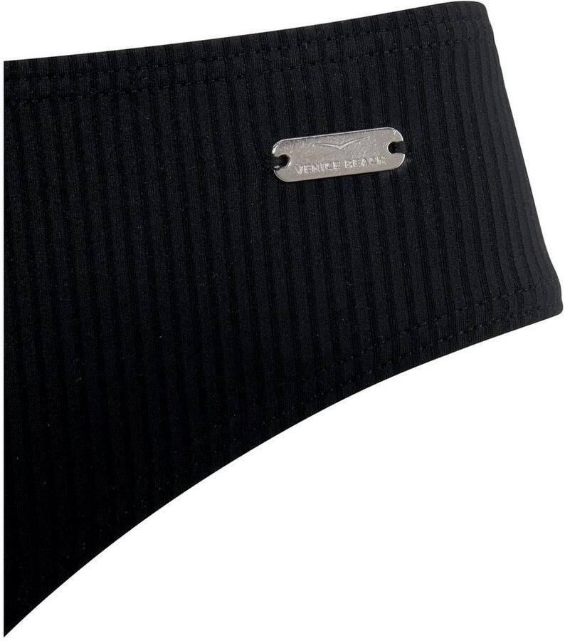 Venice Beach Bikinibroekje Lucky van geribbelde structuurstof