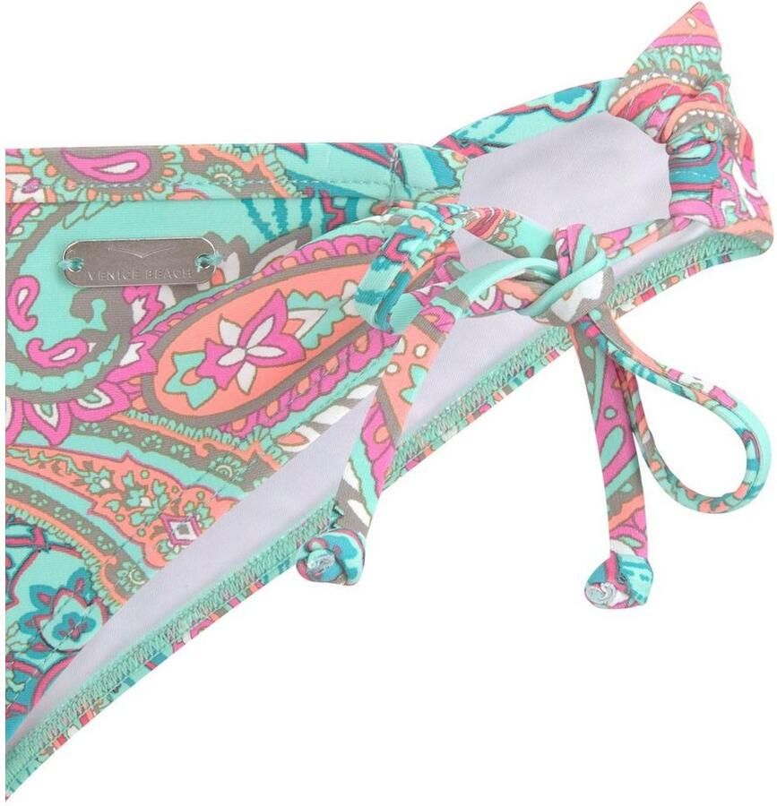 Venice Beach Bikinibroekje Paislee aan de zijkant te binden zachte microvezel met gerecycled polyamide