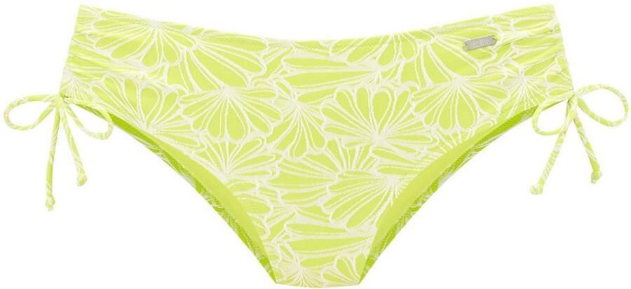 Venice Beach Bikinibroekje Peony in hogere snit en modieus structuurweefsel - Foto 6