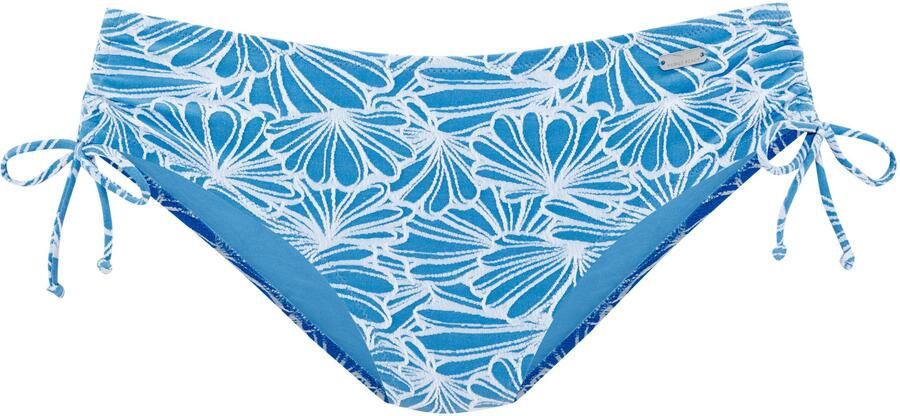 Venice Beach Bikinibroekje Peony in hogere snit en modieus structuurweefsel - Foto 2