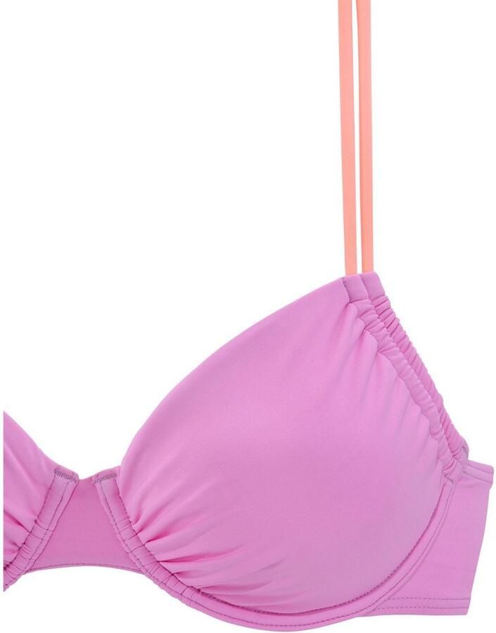 Venice Beach Bikinitop met beugels ANNA met contrastkleurige details - Foto 2