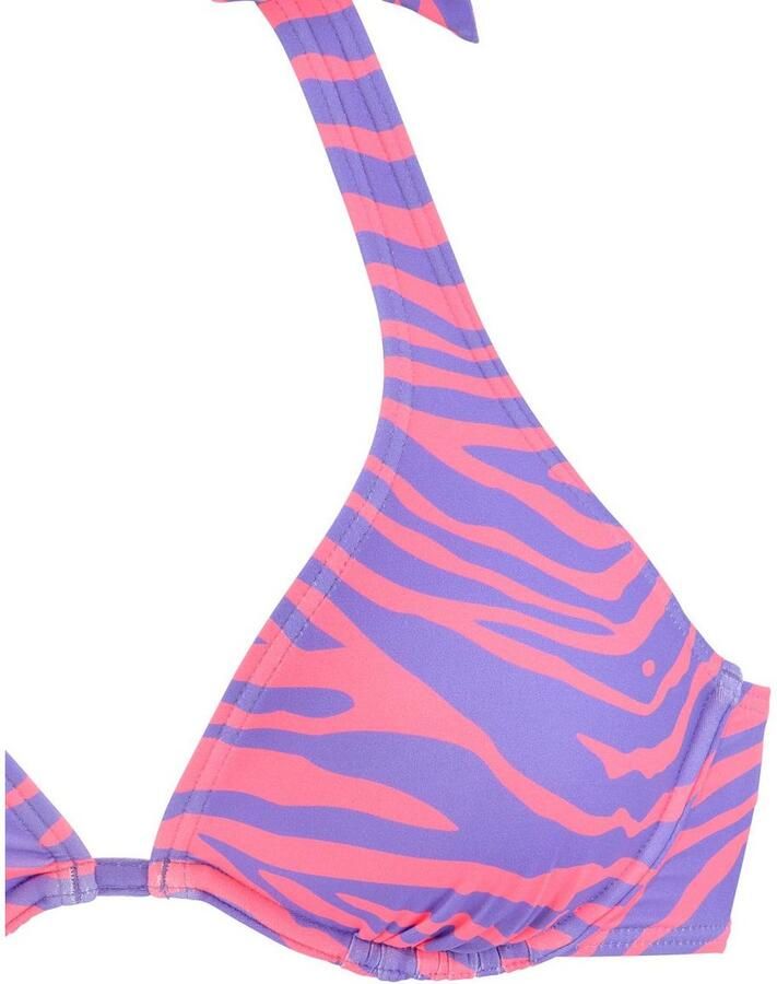 Venice Beach Bikinitop met beugels Fjella in tweekleurige animal-look - Foto 3