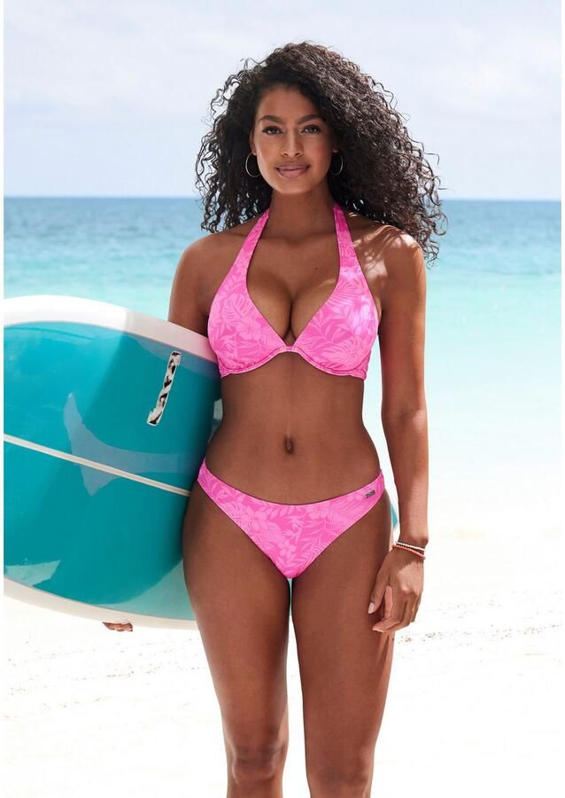 Venice Beach Bikinitop met beugels Moloka met tropische print - Foto 3