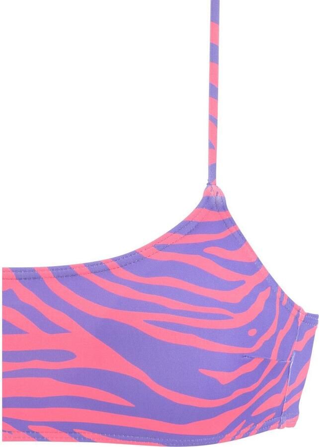 Venice Beach Bustierbikinitop Fjella in tweekleurige animal-look - Foto 3