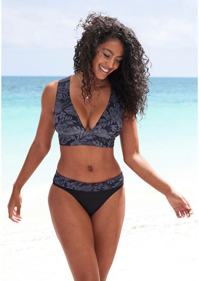 Venice Beach Bustierbikinitop Moloka met tropische print - Foto 3