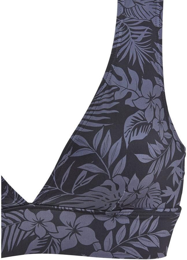Venice Beach Bustierbikinitop Moloka met tropische print