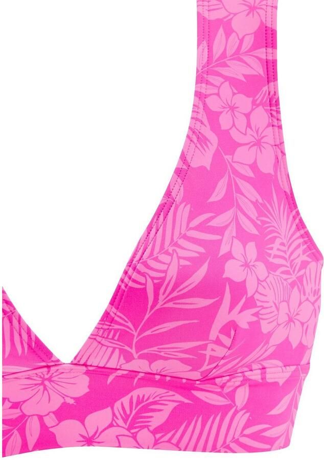 Venice Beach Bustierbikinitop Moloka met tropische print - Foto 5