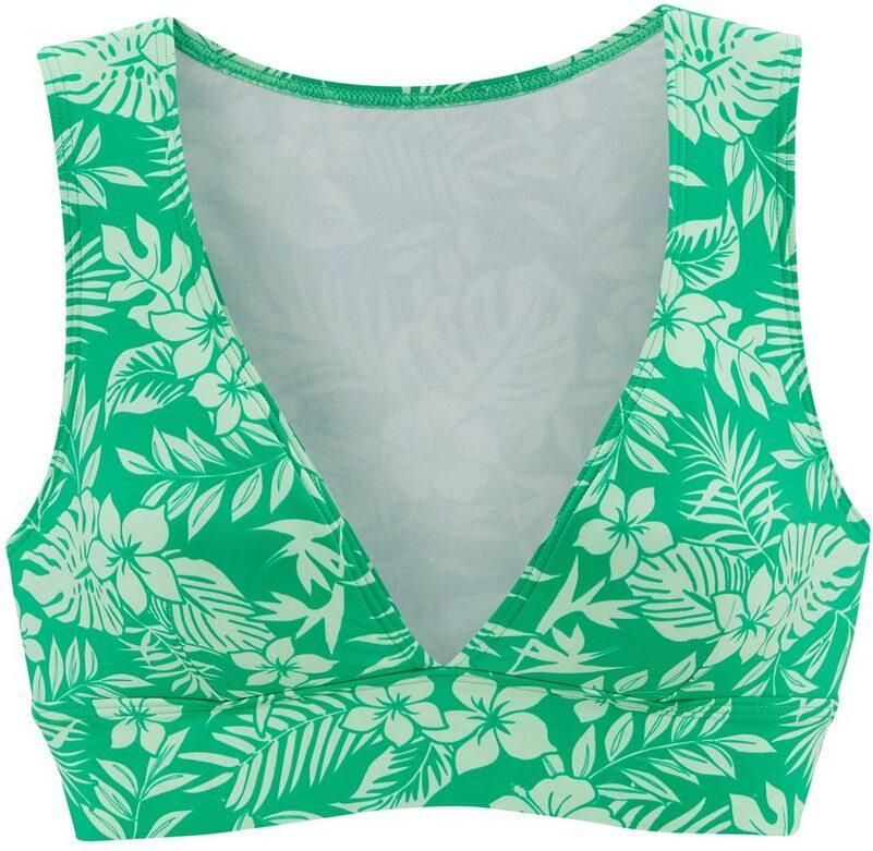 Venice Beach Bustierbikinitop Moloka met tropische print