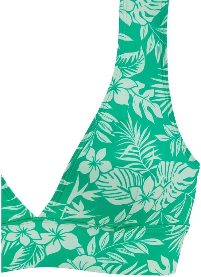 Venice Beach Bustierbikinitop Moloka met tropische print - Foto 2