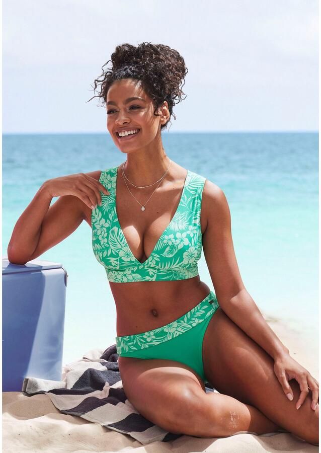 Venice Beach Bustierbikinitop Moloka met tropische print - Foto 6