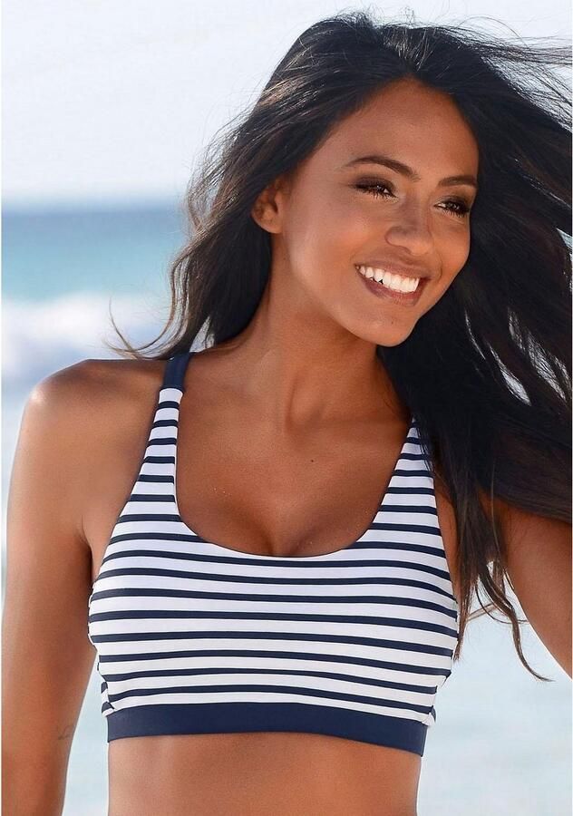 VENICE BEACH Bikinitop in bustiermodel met elastische band model 'Summer' - Foto 3