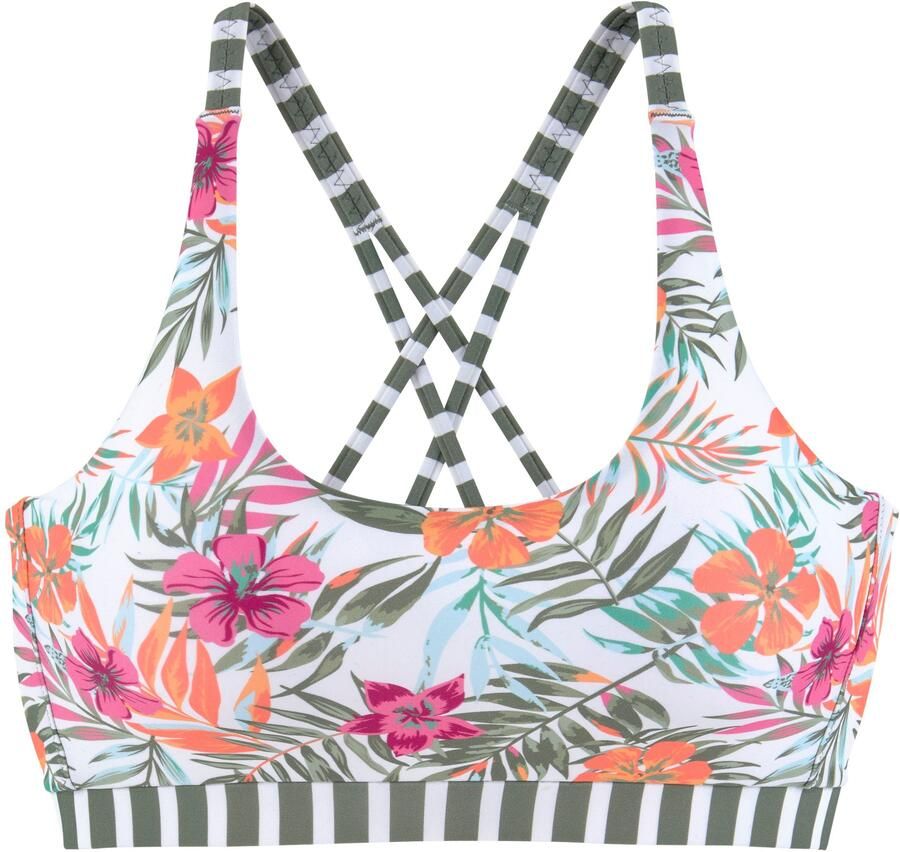 Venice Beach Bustierbikinitop Summer met gekruiste bandjes - Foto 3