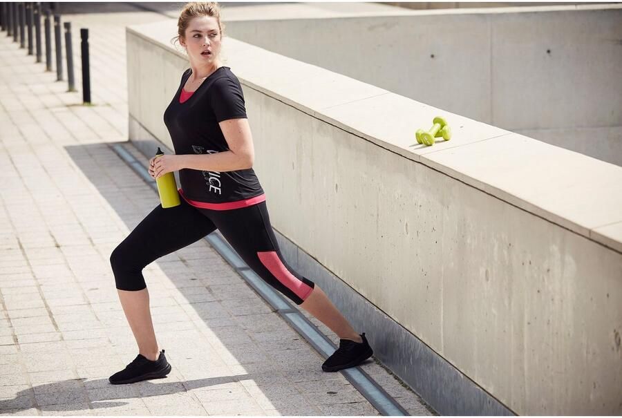 Venice Beach Functioneel shirt figuurvolgende pasvorm v-hals sneldrogend - Foto 6