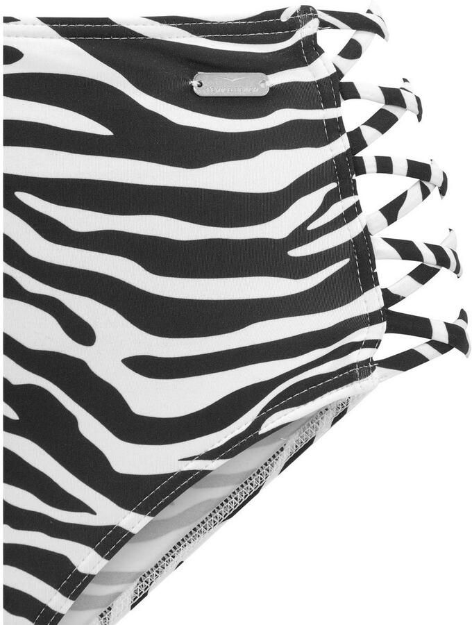 Venice Beach Highwaist-bikinibroekje Fjella met gekruiste bandjes