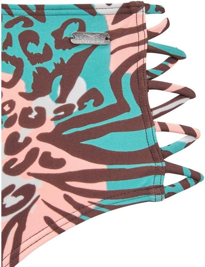 Venice Beach Highwaist-bikinibroekje MAIA met trendy print