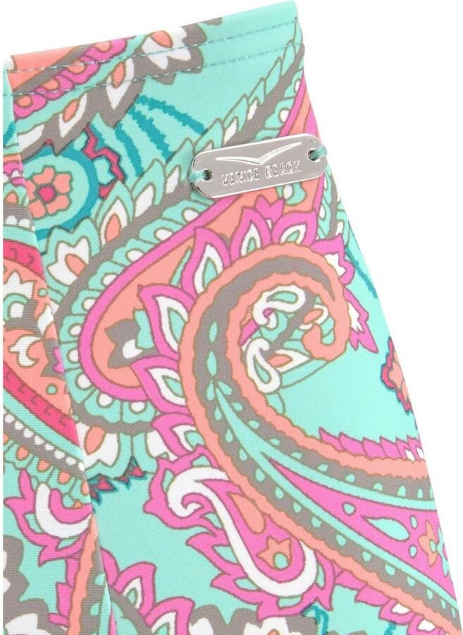 Venice Beach Highwaist-bikinibroekje Paislee extra hoog gesneden zachte microvezel met gerecycled polyamide - Foto 2
