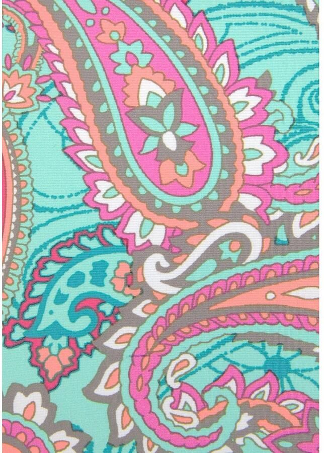 Venice Beach Highwaist-bikinibroekje Paislee extra hoog gesneden zachte microvezel met gerecycled polyamide - Foto 3