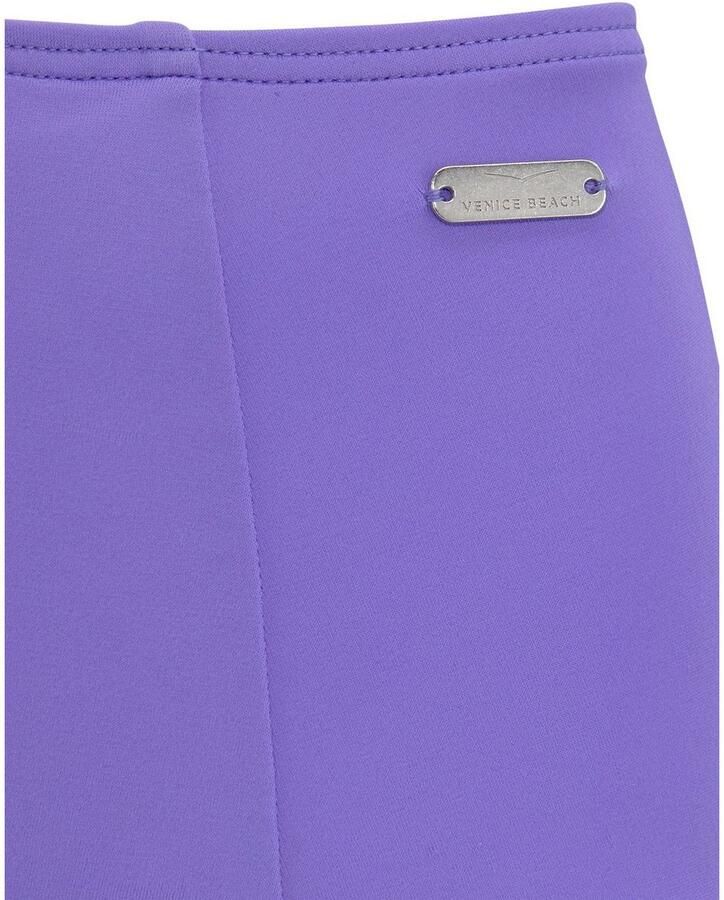 Venice Beach Highwaist-bikinibroekje Planeet in trendy belijning