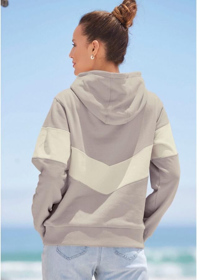 Venice Beach Hoodie met colorblock-look sportieve hoodie - Foto 4