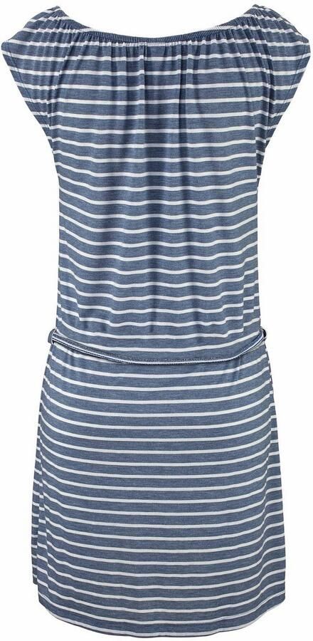 Venice Beach Jerseyjurk en gestreepte print sportieve zomerjurk strandjurk (Met een bindceintuur) - Foto 4