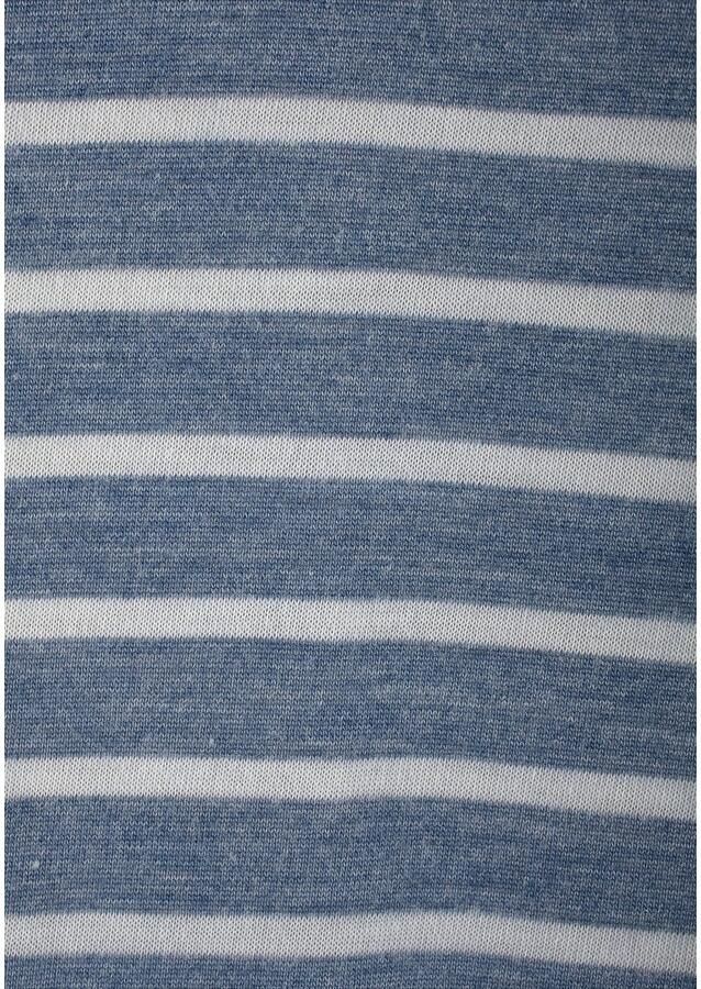 Venice Beach Jerseyjurk en gestreepte print sportieve zomerjurk strandjurk (Met een bindceintuur)