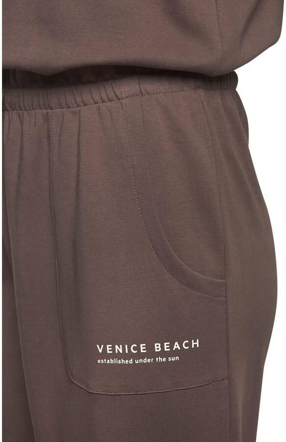 Venice Beach Jumpsuit van jersey kortärmelige jumpsuit met zakken - Foto 3