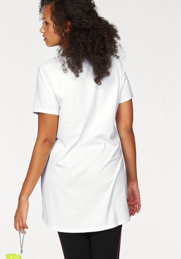 Venice Beach Lang shirt Lange mouwen losse pasvorm met logoprint hartvormige hals - Foto 3