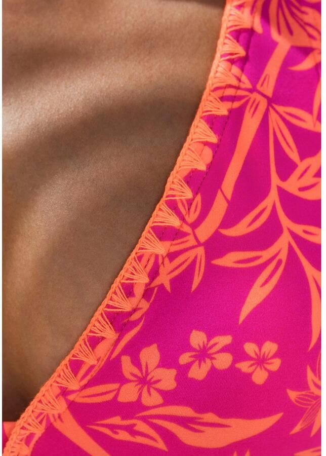 Venice Beach Push-upbikini Kensi met contrasterende gehaakte rand - Foto 2