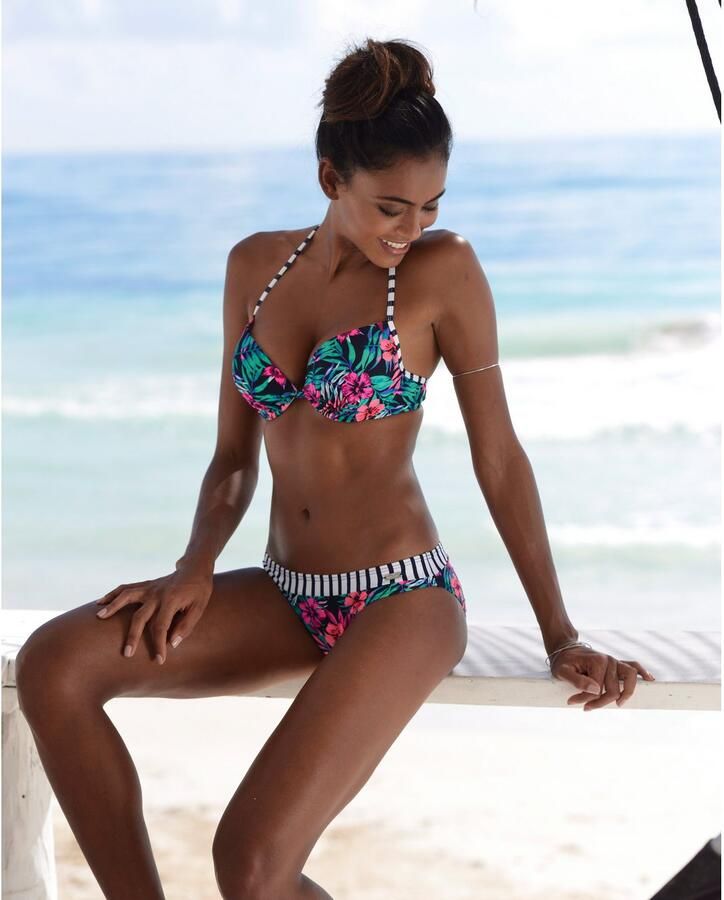 Venice Beach Push-upbikinitop Summer met gewatteerde cups - Foto 3