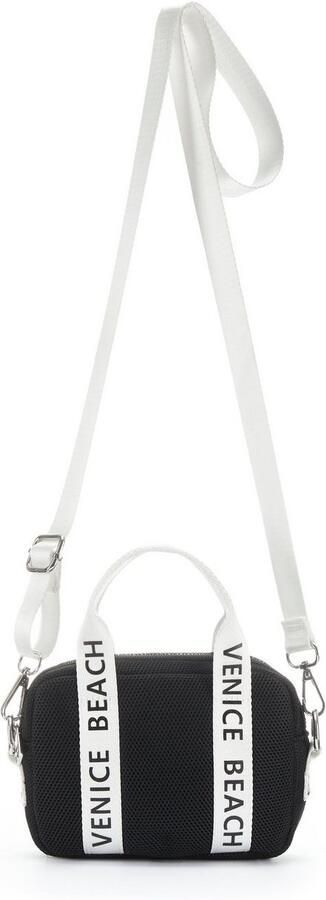 Venice Beach Schoudertas Minitas handtas van mesh-materiaal VEGAN - Foto 4