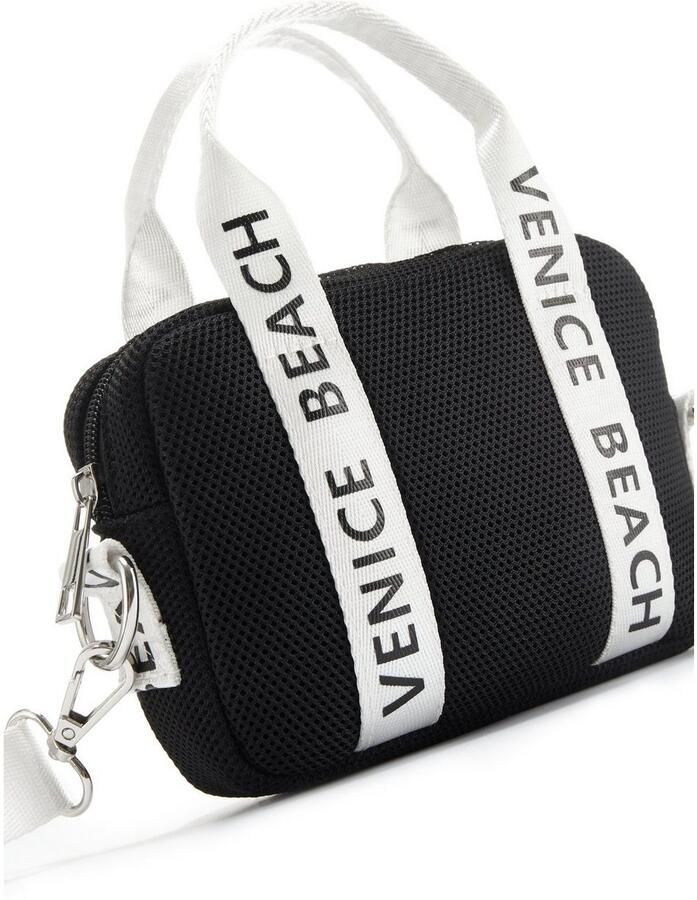 Venice Beach Schoudertas Minitas handtas van mesh-materiaal VEGAN