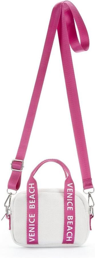 Venice Beach Schoudertas Minitas handtas van mesh-materiaal VEGAN - Foto 5