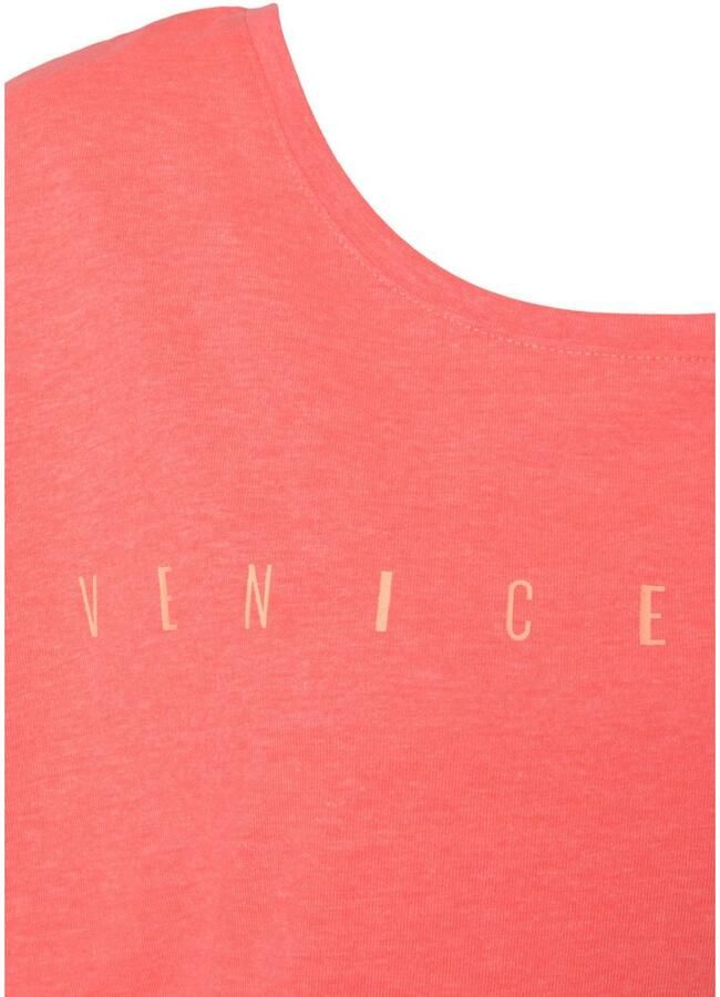 Venice Beach Shirt met korte mouwen met logoprint op de voorkant katoenen t-shirt sportief-casual basic - Foto 2
