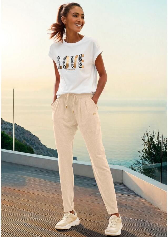 Venice Beach Shirt met korte mouwen met print op de voorzijde katoenen t-shirt losse pasvorm - Foto 6