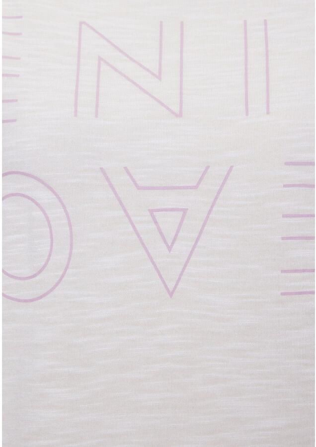 Venice Beach Shirt met ronde hals met logoprint t-shirt zomerse sportieve look