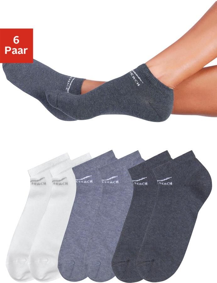 Venice Beach Sneakersokken perfecte pasvorm door lycra-aandeel (set 6 paar) - Foto 2