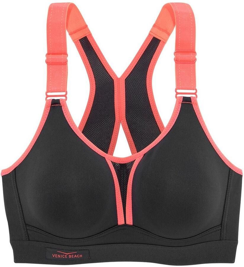 Venice Beach Sport-bh zonder beugels voor takken van sport met sterke belasting - Foto 3