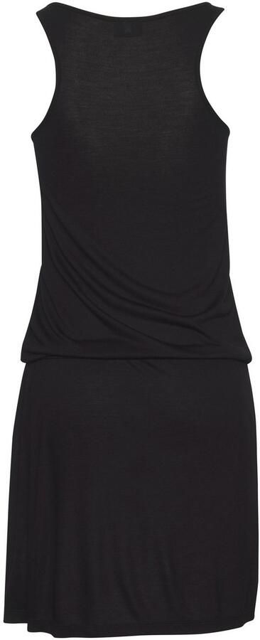 Venice Beach Strandjurk met frontprint losse longsleeve van jersey zomerjurk - Foto 3